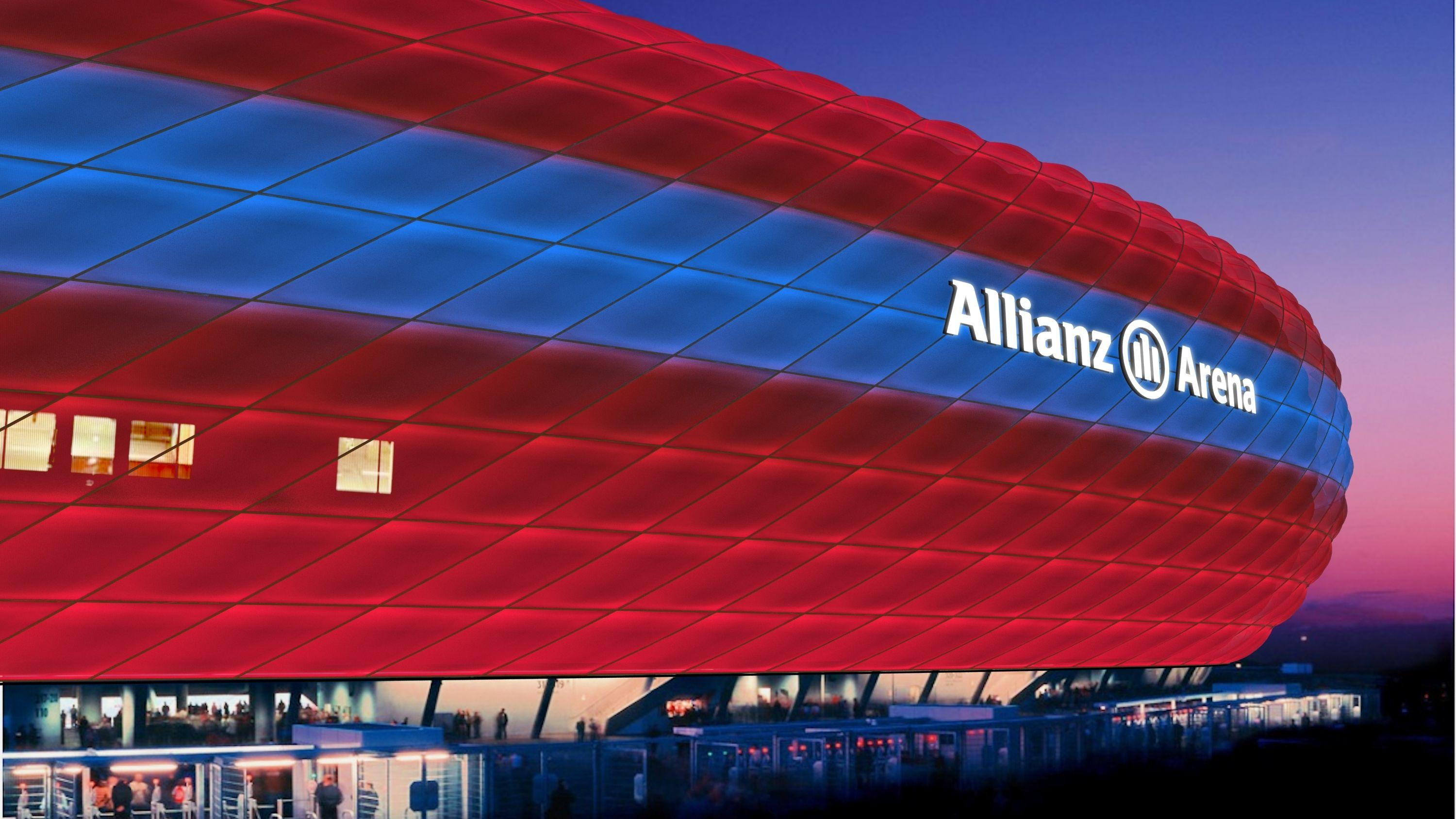 3000x1688 Free Bayern Munich Allianz Arena Wallpaper Desktop at Cool Monodomo