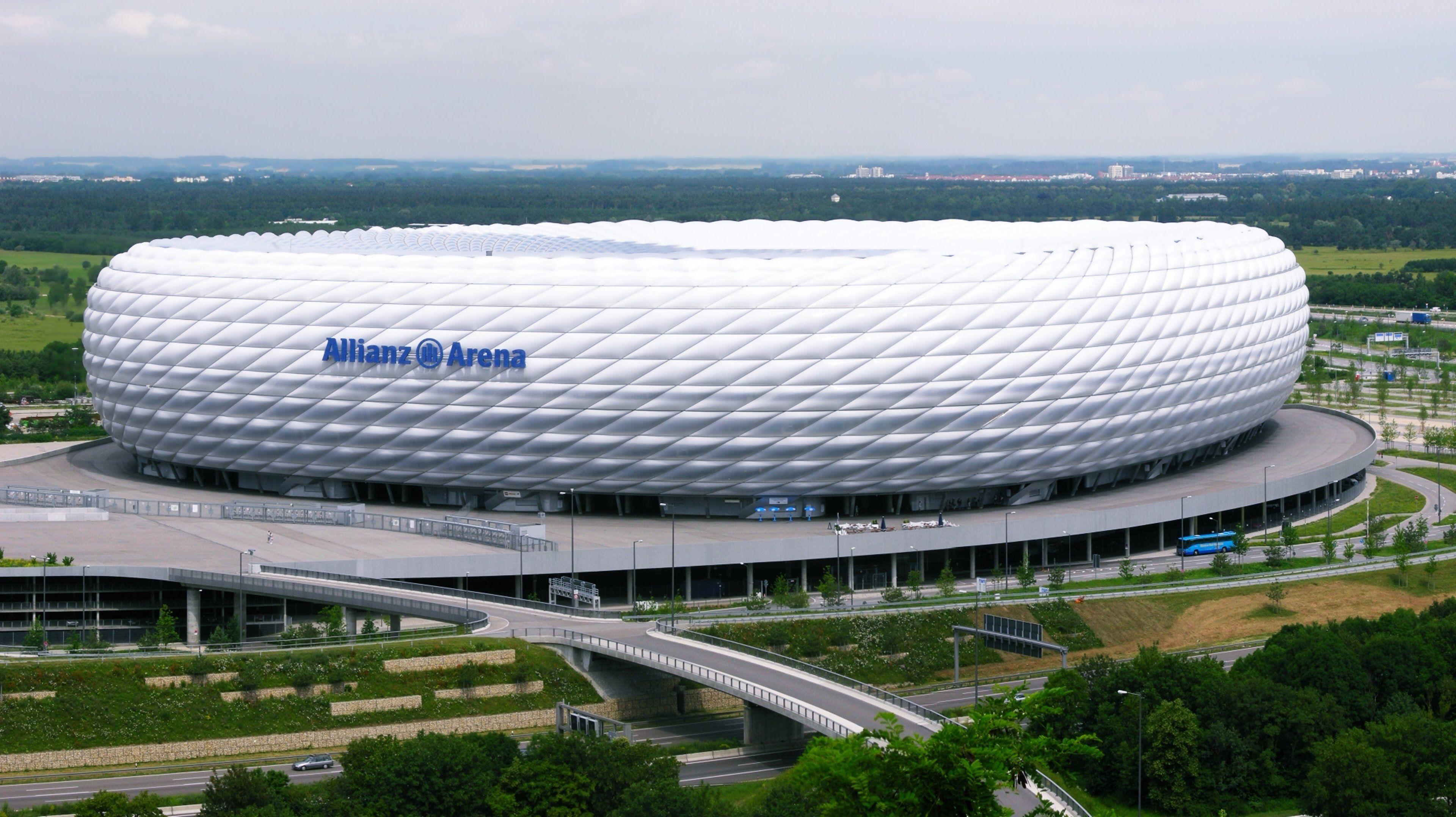 3840x2156 Allianz Arena Munich Germany MA wallpaperx2156