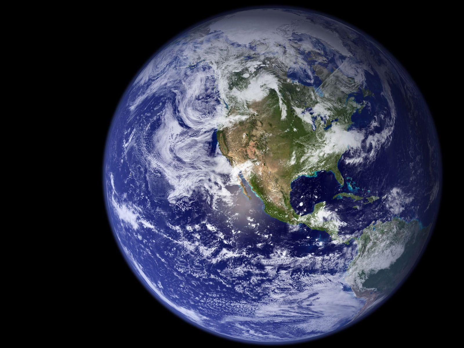 1600x1200 North America View From Space Wallpaperx1200