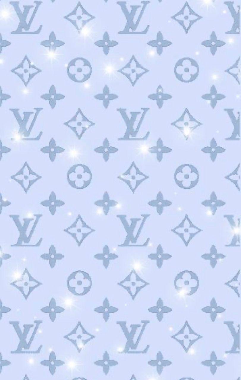 Blue Louis Vuitton Wallpaper