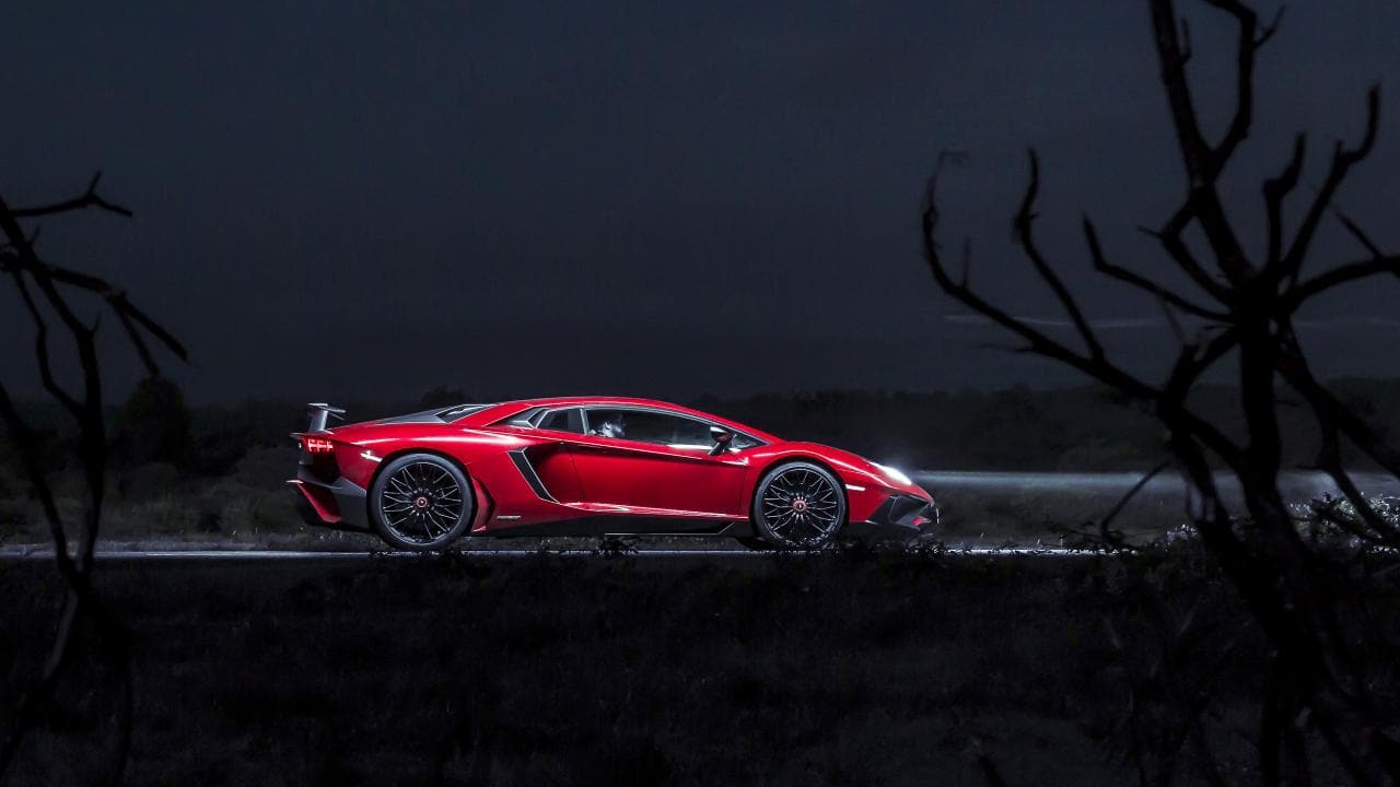 1280x720 Wallpaper: one night in Lambo's 740bhp Aventador SV