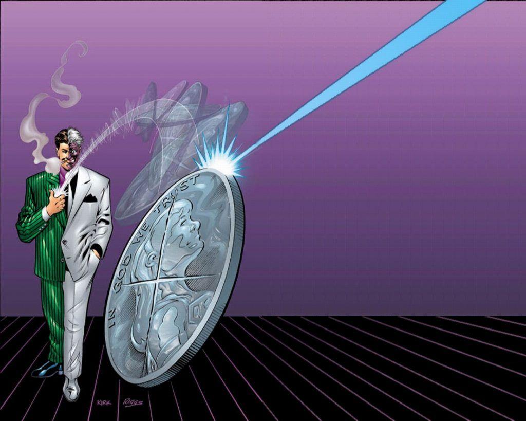 1024x819 Harvey Dent Two Face Wallpaper
