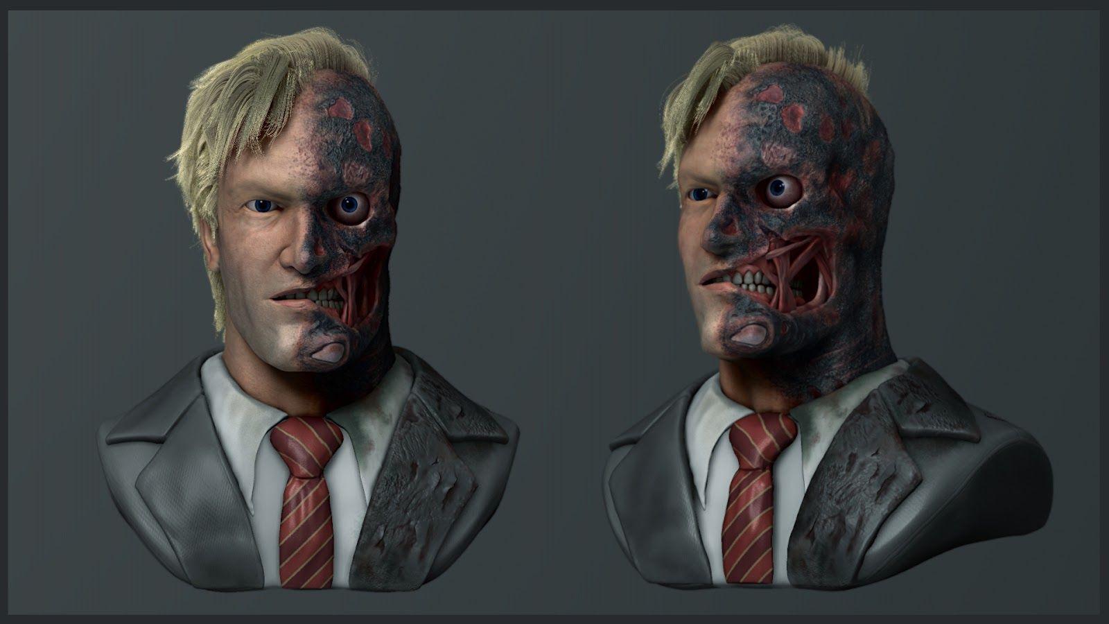 1600x900 Harvey Dent_Two face Model