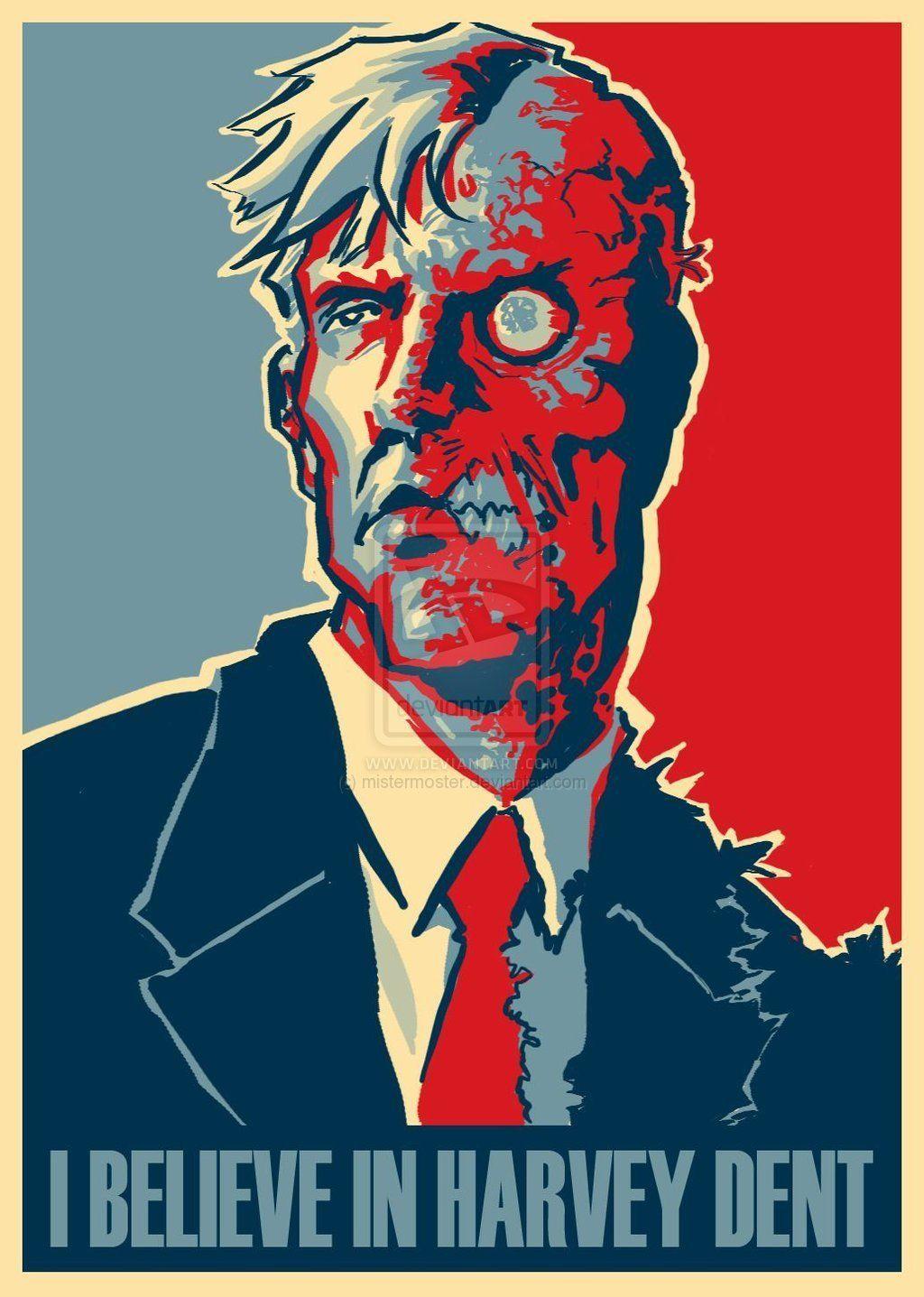 1024x1437 Harvey Dent Dent fan Art