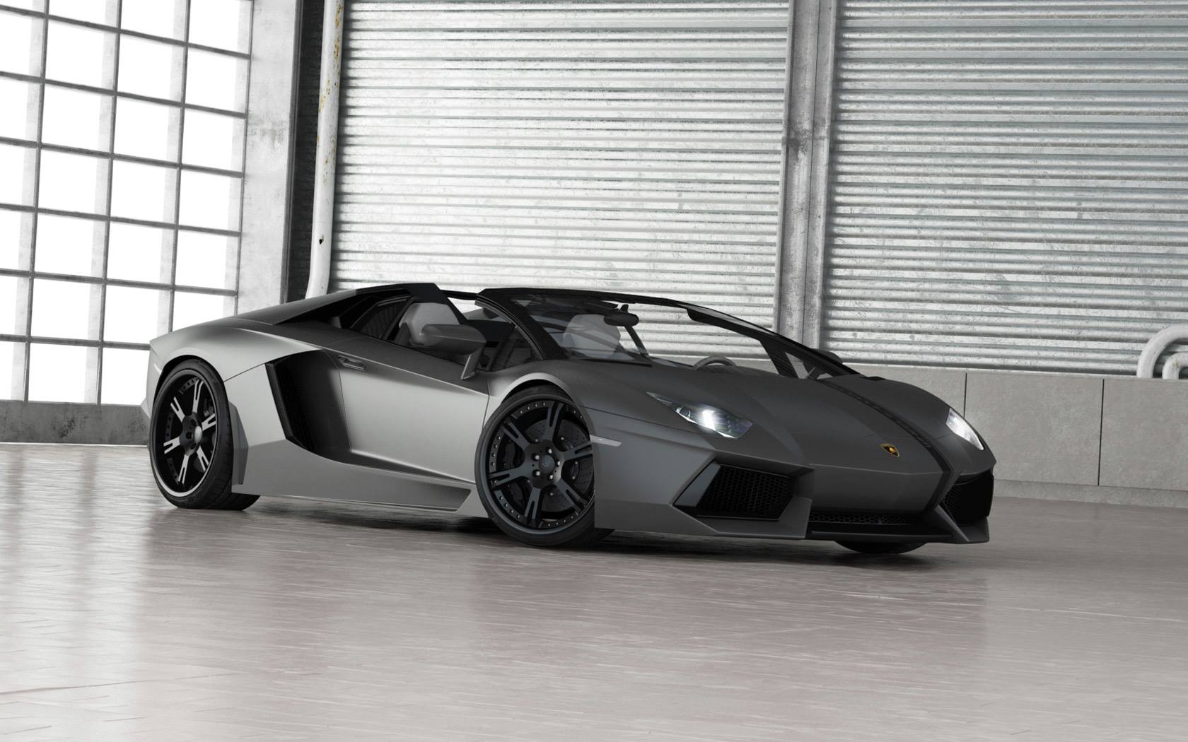 1680x1050 Lamborghini Aventador Matte Whit HD Wallpaper, Background Image