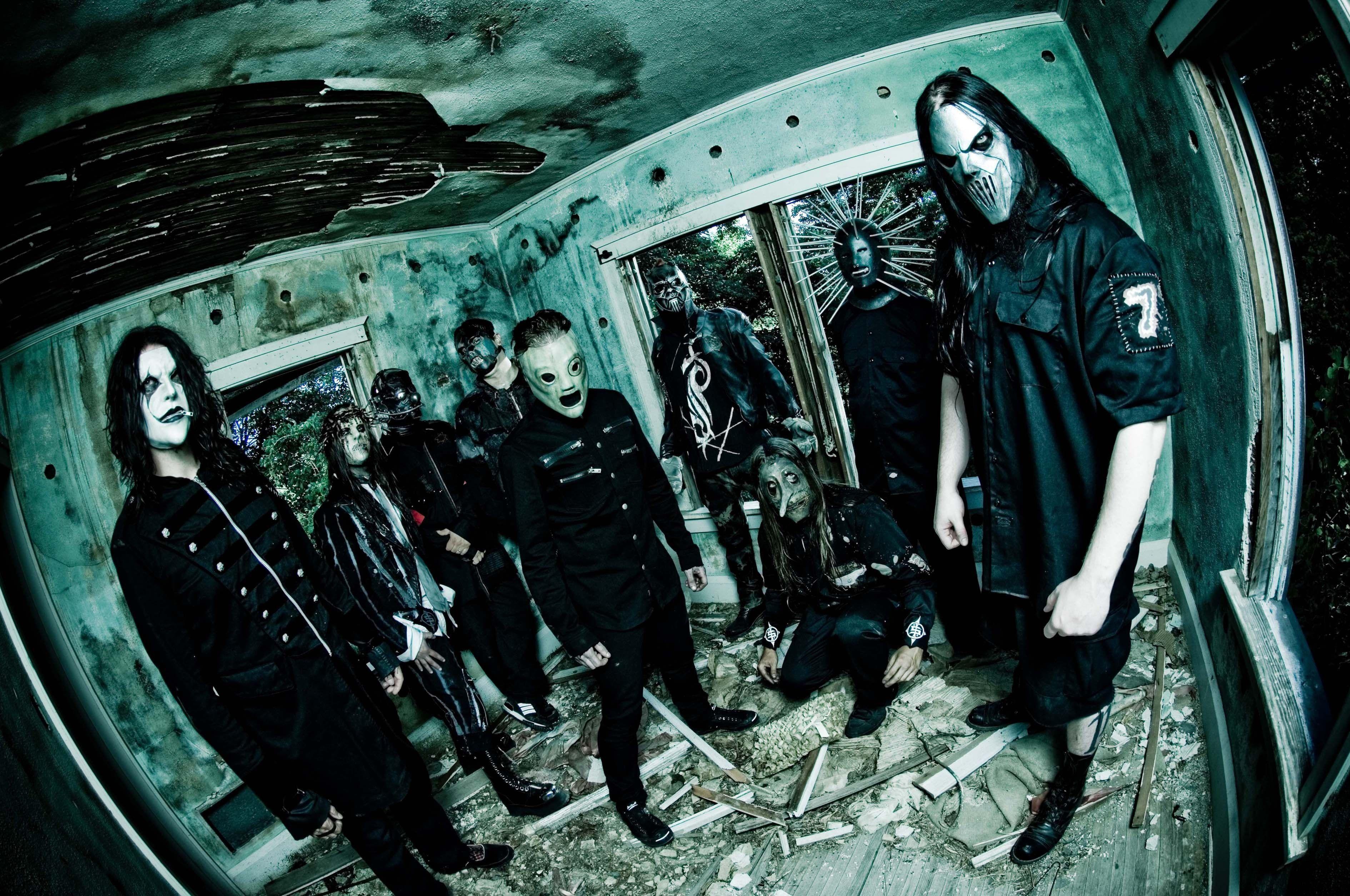 3780x2510 Wallpaper Slipknot, Joey Jordison, Sid Wilson, Chris Fehn, Jim Root, Craig Jones, Shawn Crahan, Mick Thomson, Corey Taylor, room desktop wallpaper Music