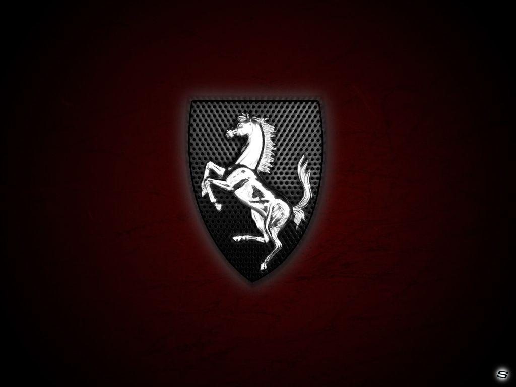 1024x768 Free Ferrari Logo Wallpaper Background at Cars Monodomo