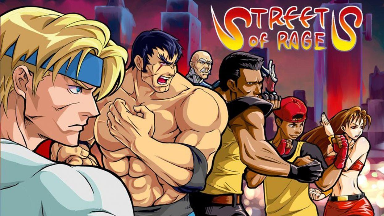 1244x700 STREETS Of RAGE Ikari no Tekken action fighting arena scrolling wrestling boxing martial 1sor nintendo sega wallpaperx1080