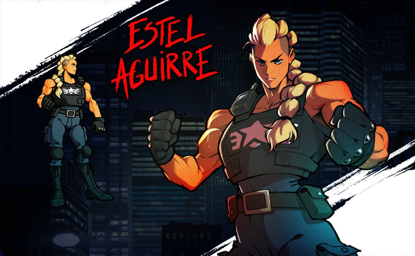 1752x1080 Lizardcube #SOR4 anyone? Here's the Estel artwork you can see in the video thumbnail!