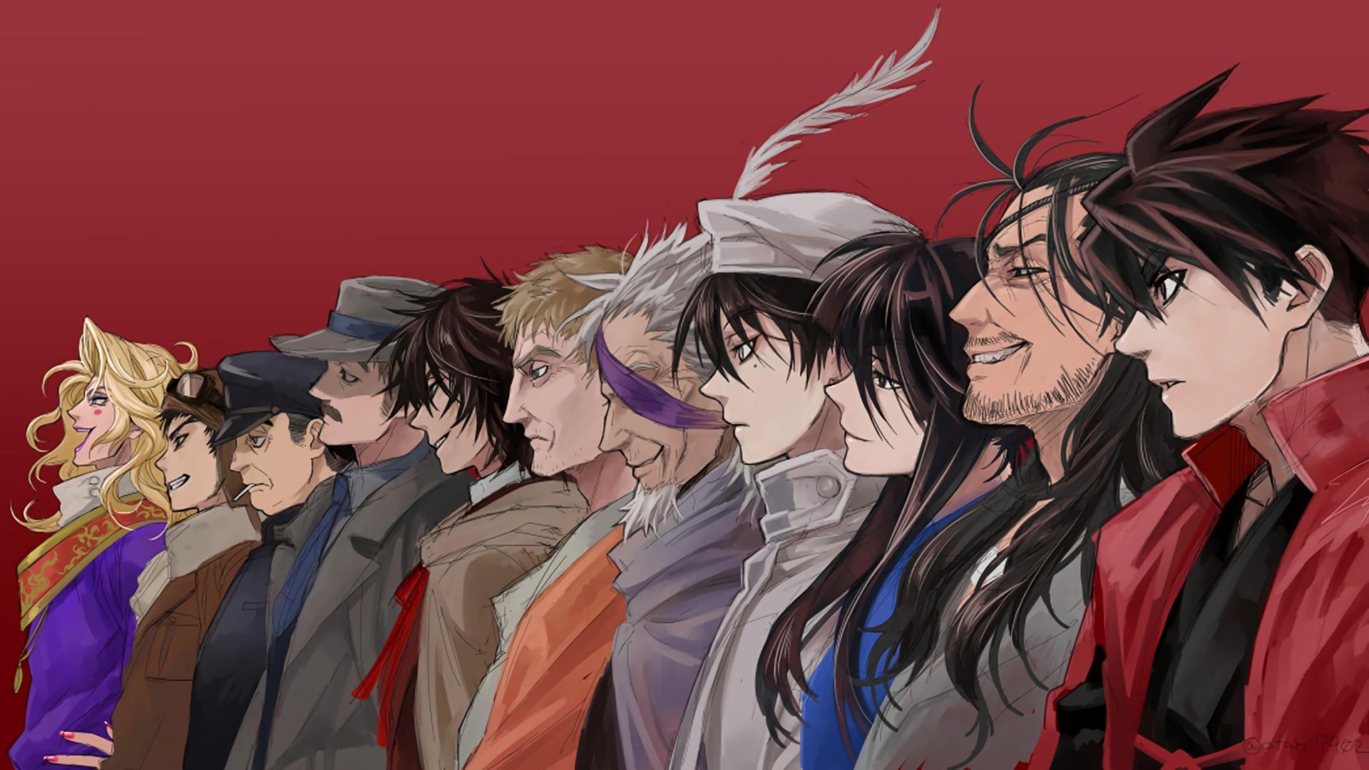 1920x1080 Drifters Anime Characters Wallpaper
