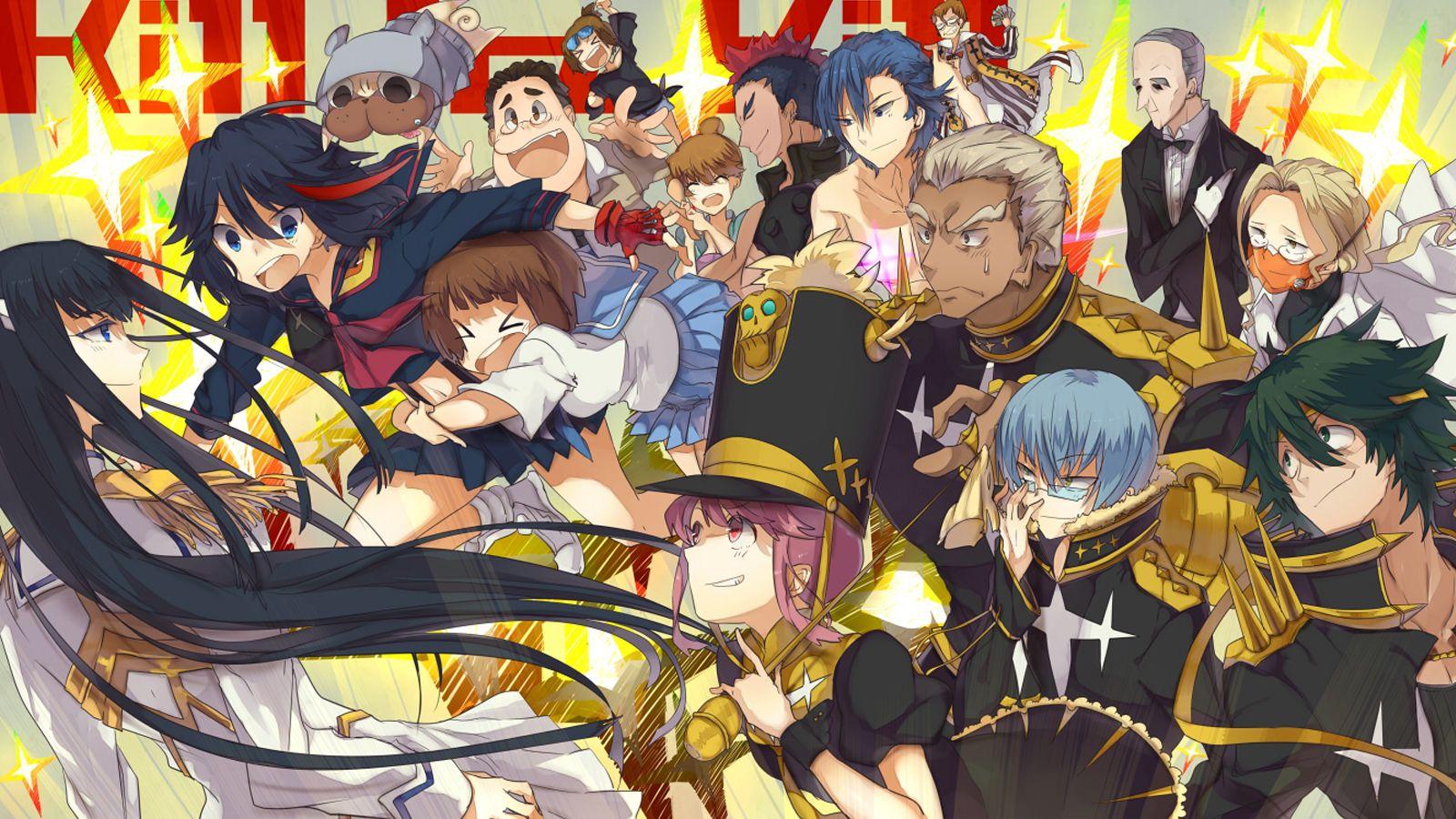 1600x900 Kill La Kill characters wallpaper. Anime. Kill la kill