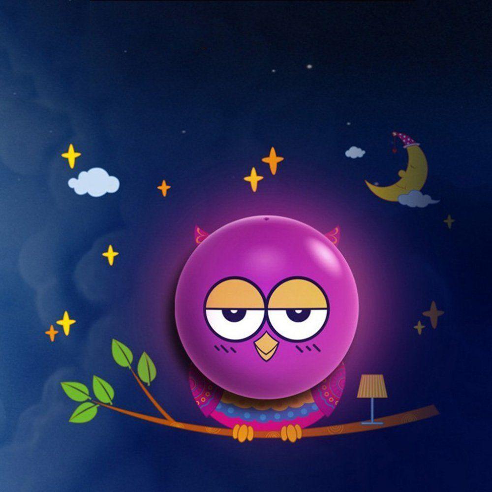 1000x1000 Buy Hestian Kids Small Night Light DIY 3D Wallpaper Novelty Cartoon Wall Stickers With Sensor Plug In Wall Night Lamp For Kids Bedroom In Cheap Price On