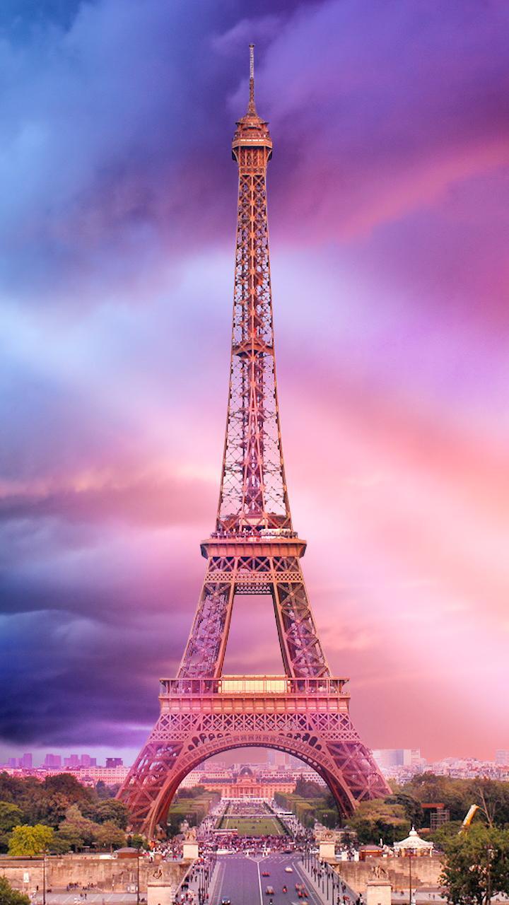 Purple Paris Wallpapers - Top Free Purple Paris Backgrounds -  WallpaperAccess