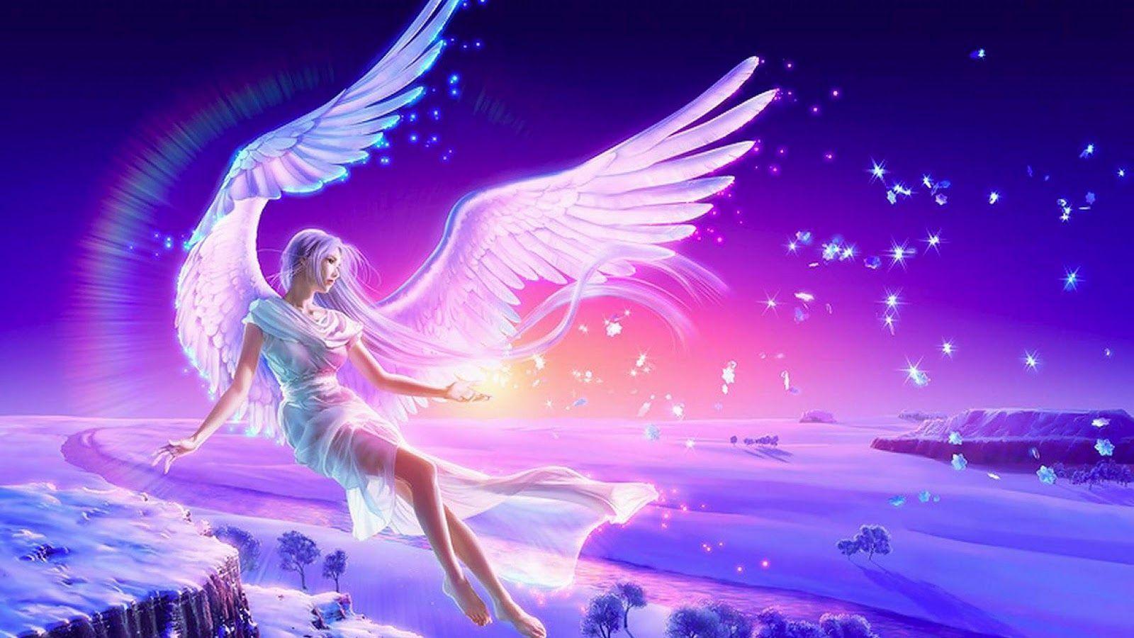 Purple Angel Wallpapers - Top Free Purple Angel Backgrounds