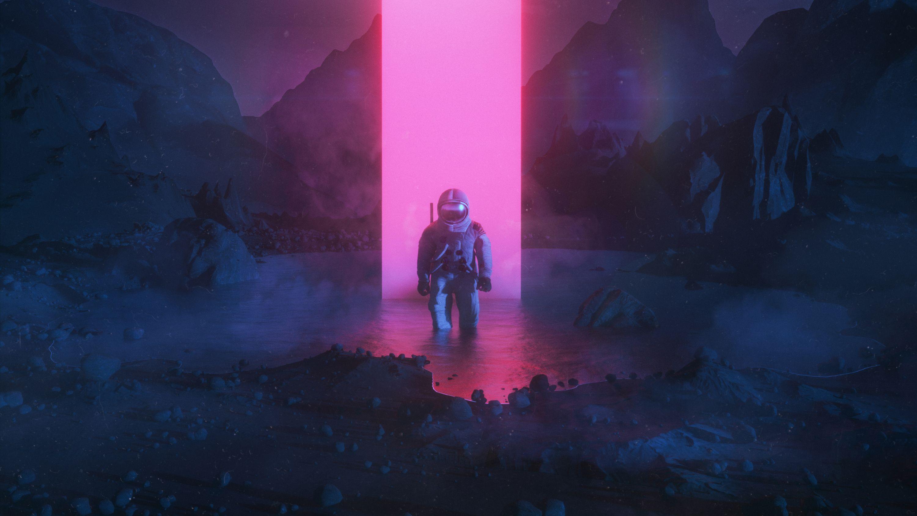 3000x1688 Astronaut Graphic Art, HD Artist, 4k Wallpaper, Image, Background, Photo and Picture