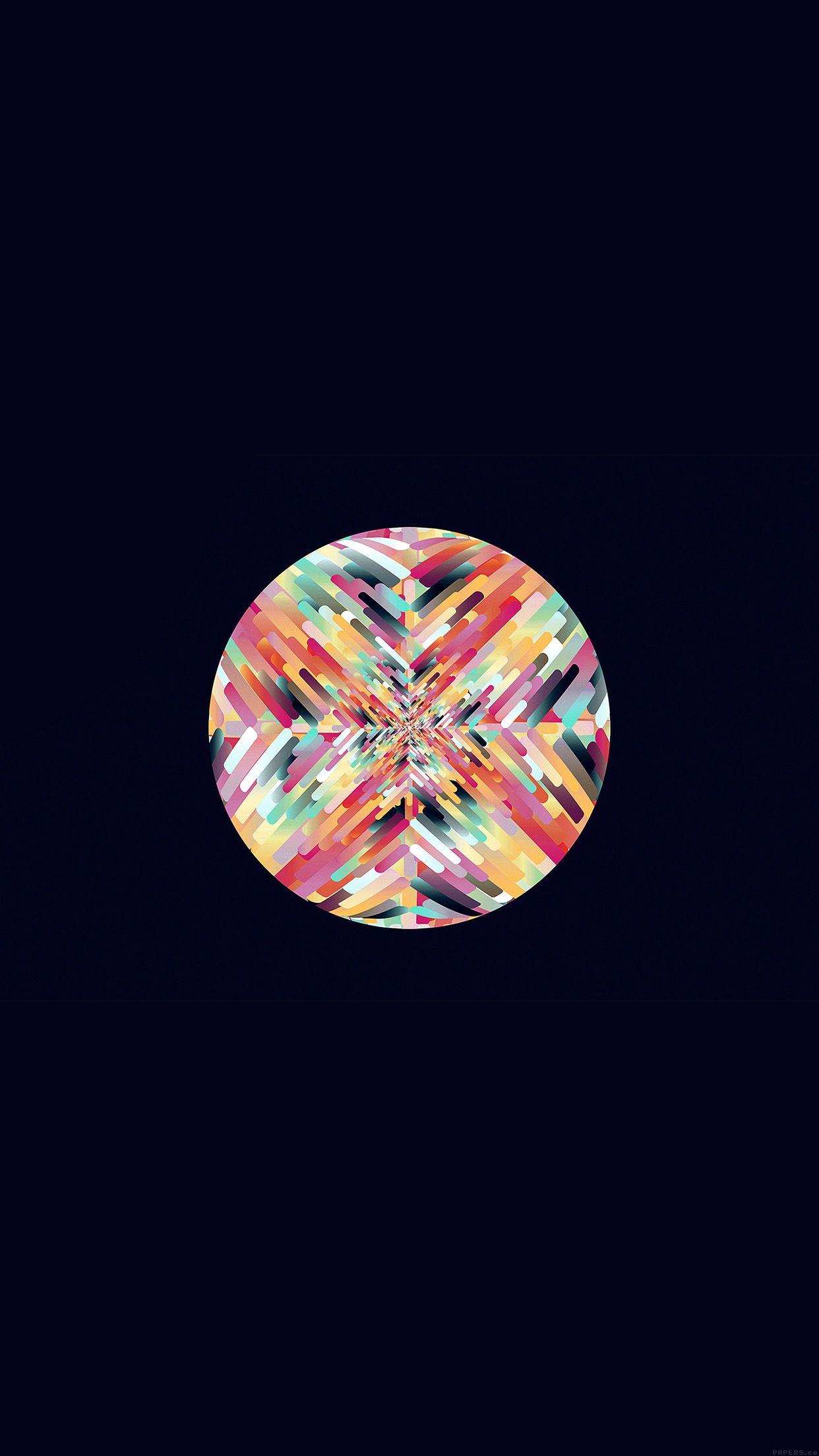 1242x2208 Crystal Diamond Illust Art Pattern