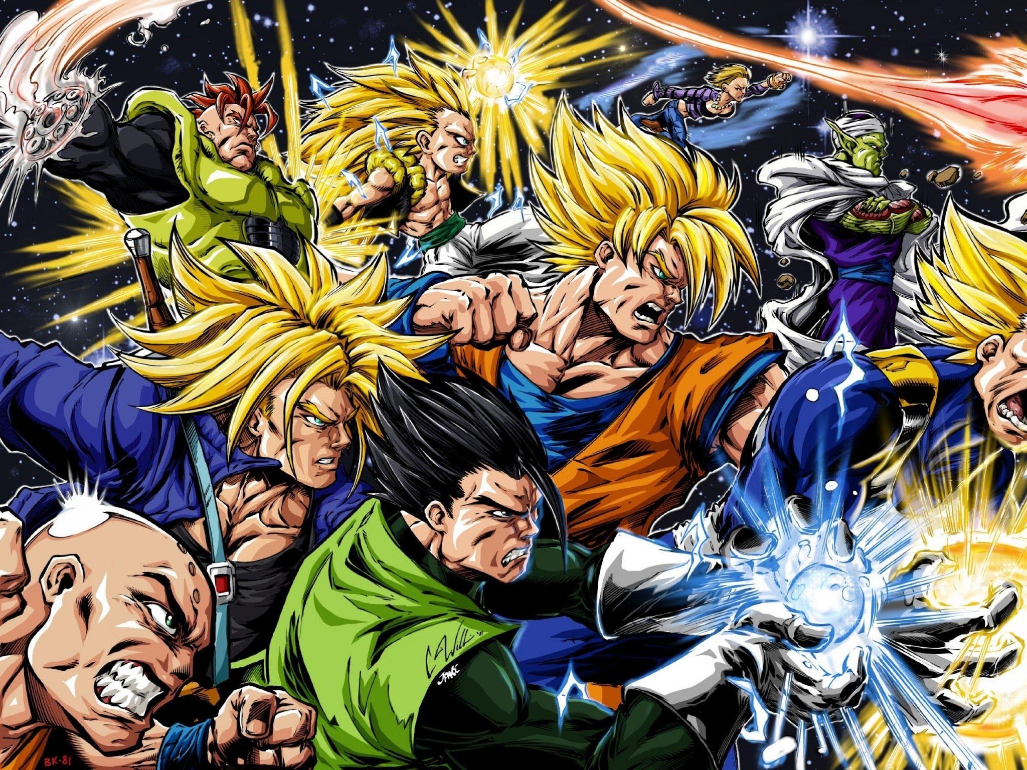 2048x1536 Dragon Ball Z Character Super Saiyan 1984 HD Wallpaper