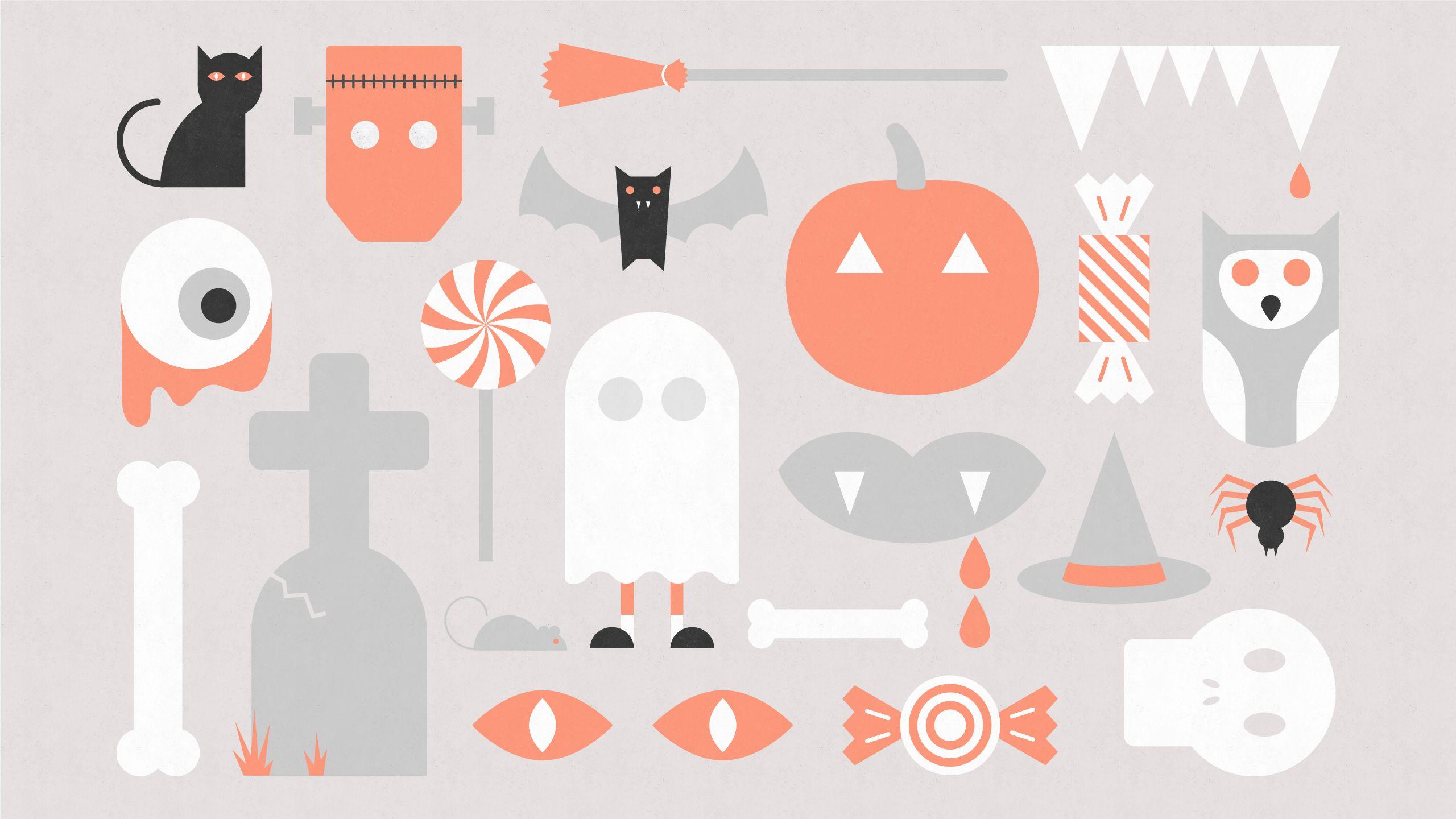 2560x1440 Halloween Aesthetic Wallpaper