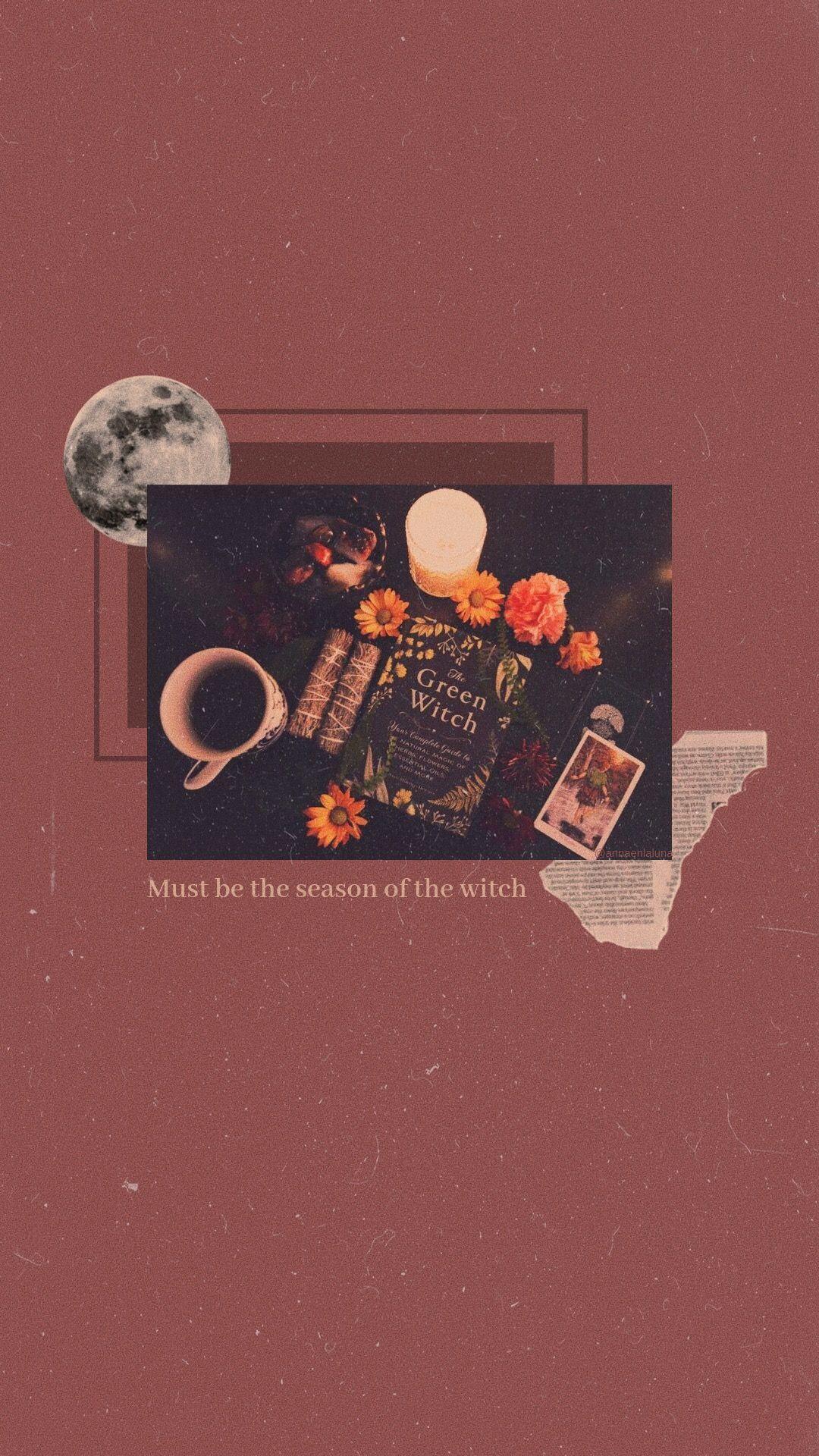 1080x1920 Must be the season of the witch ✨ #octoberwallpaper Aesthetic wallpaper, witc