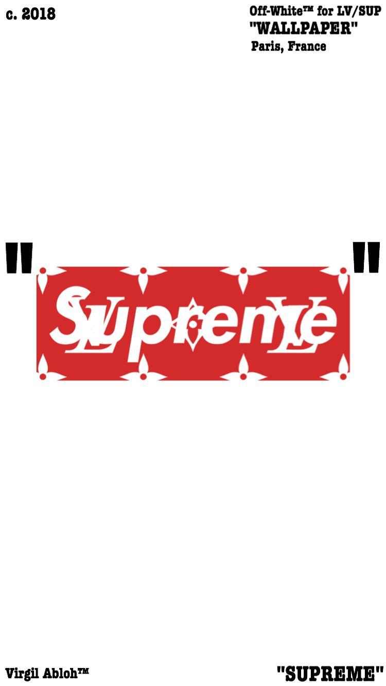 750x1334 Off White Supreme Wallpaper iPhone 11