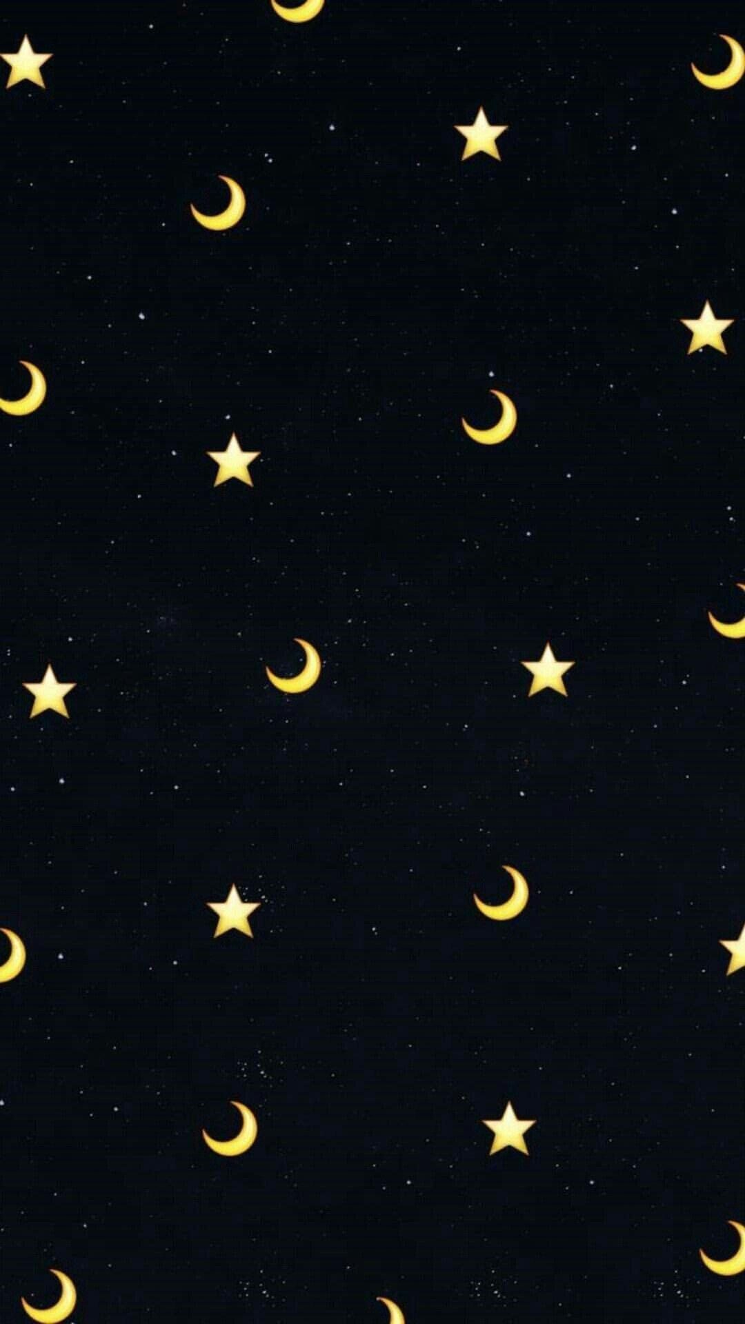 Black Moon and Stars Wallpapers - Top Free Black Moon and Stars ...