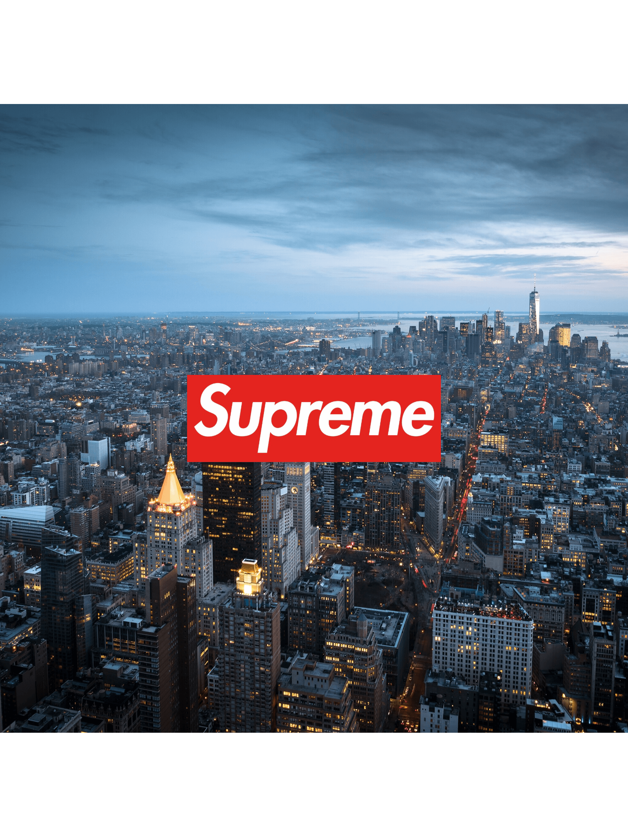 2400x3195 Supreme New York iPhone Wallpaper