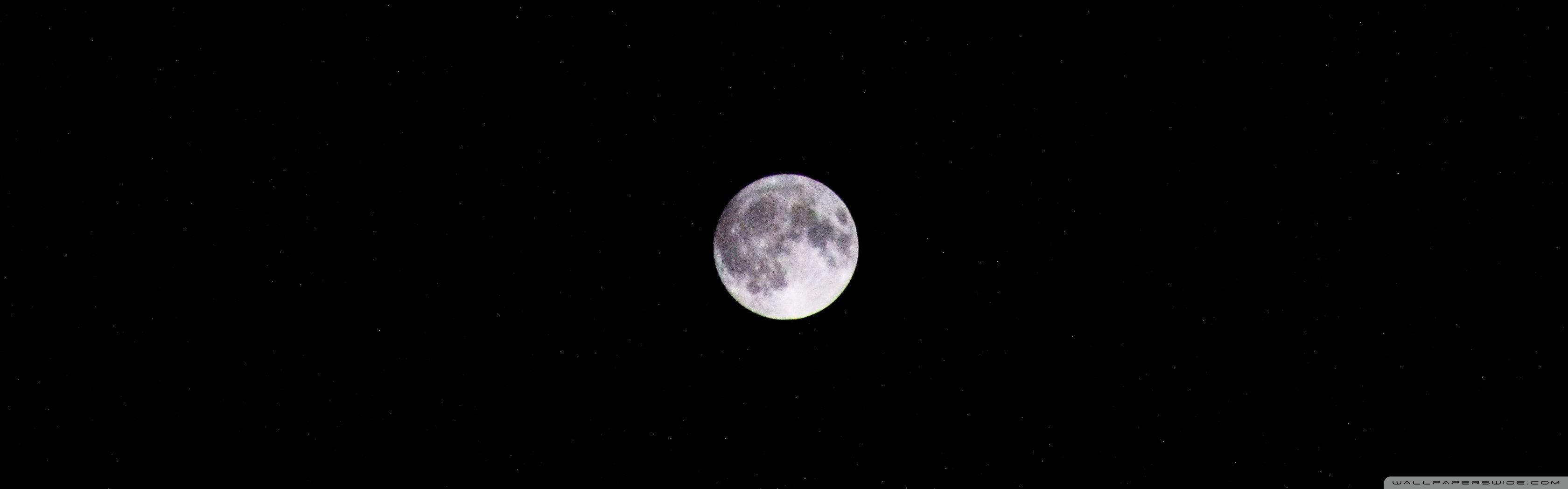 3360x1050 Moon and Stars Ultra HD Desktop Background Wallpaper for 4K UHD TV : Widescreen & UltraWide Desktop & Laptop : Multi Display, Dual & Triple Monitor : Tablet