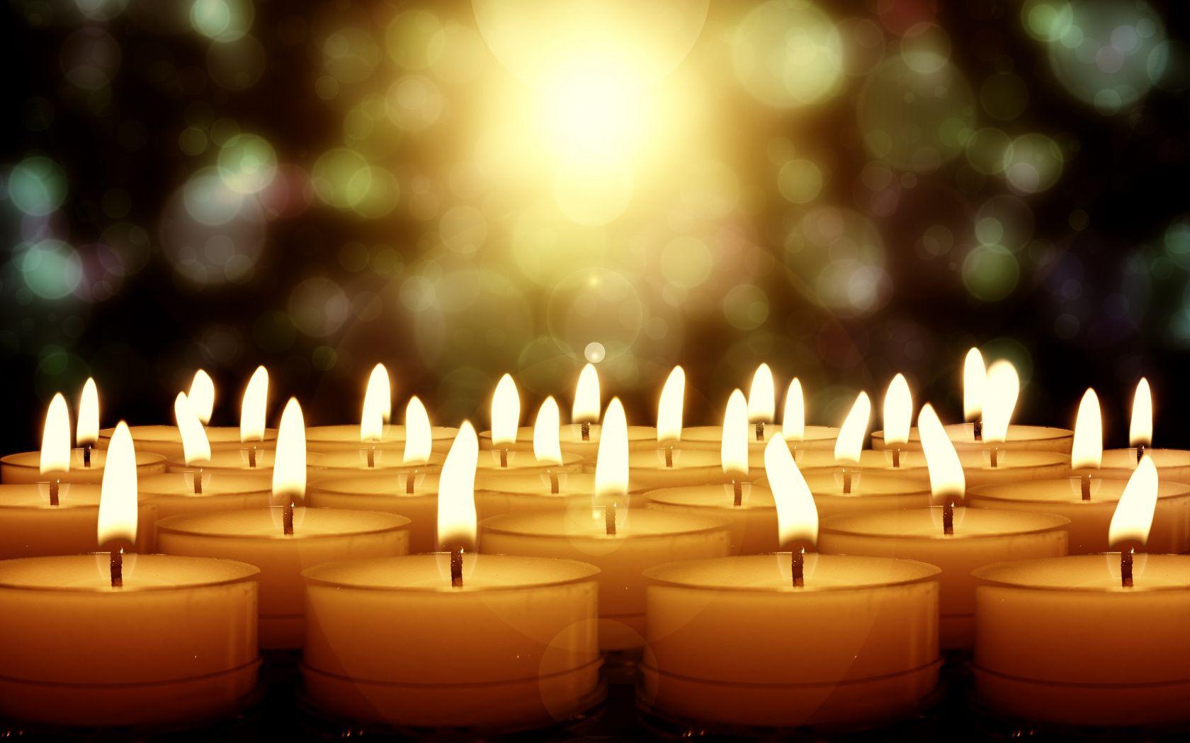 1680x1050 Download Peace, meditation, candles, lights, bokeh wallpaper, 1680x Widescreen 16: Widescreen