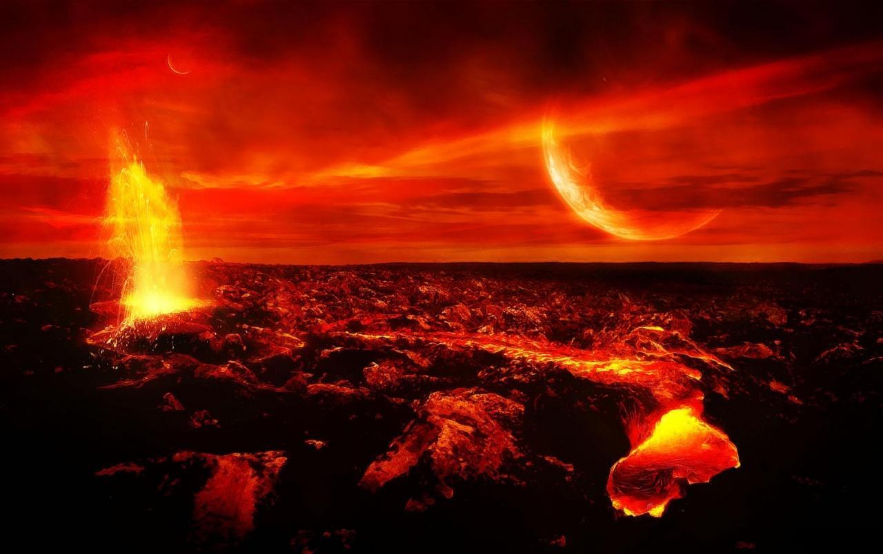 1280x804 Lava Wallpaper