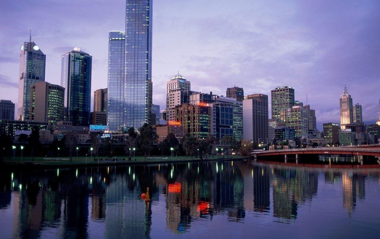 1280x804 Melbourne city wallpaper. Melbourne city