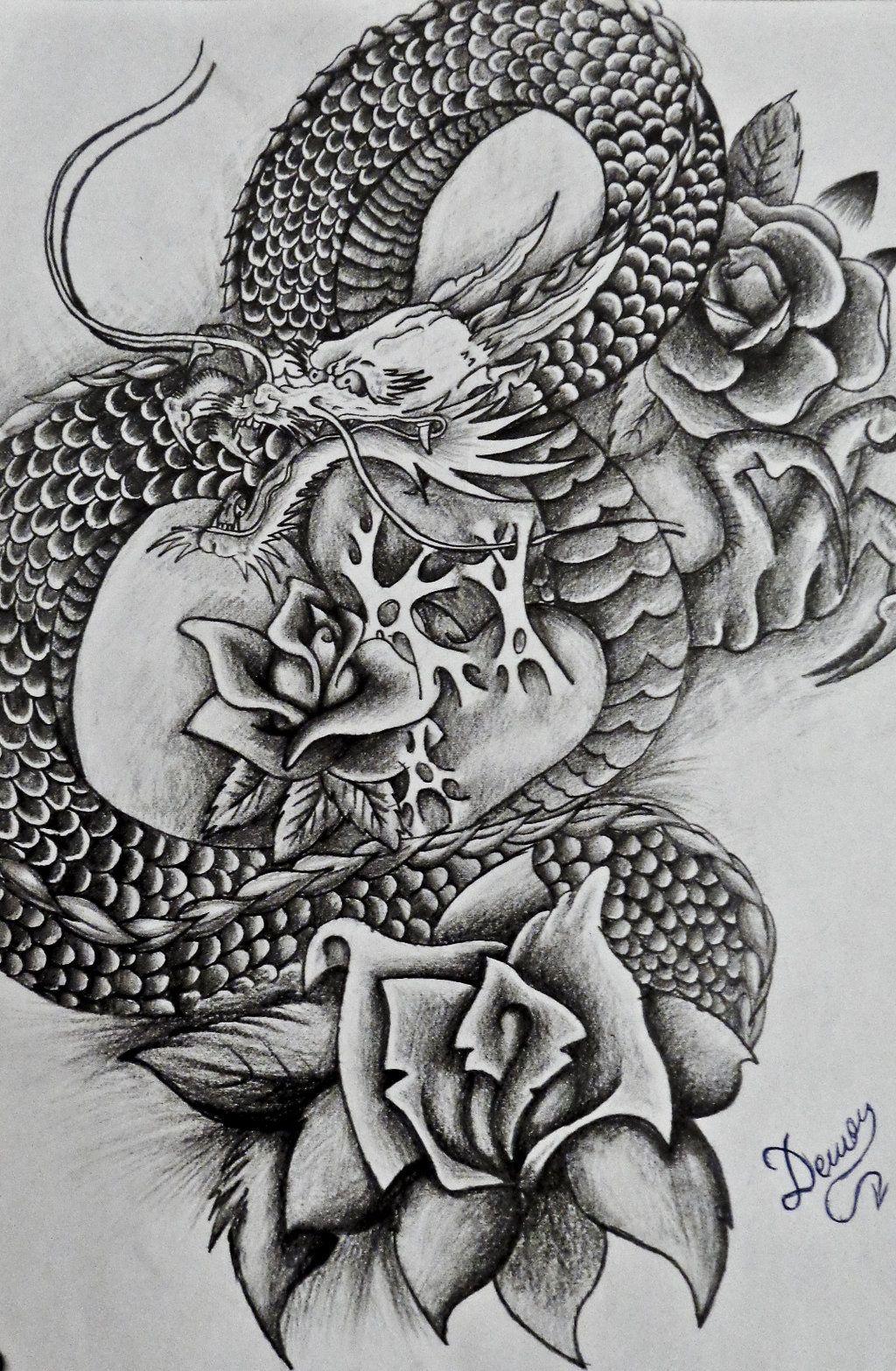 1024x1566 Japanese Dragon Picture Wallpaper New