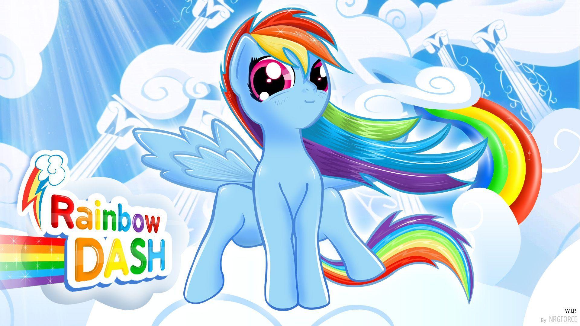 1920x1080 Rainbow DASH. My little pony wallpaper, My little pony cartoon, My little pony backpack