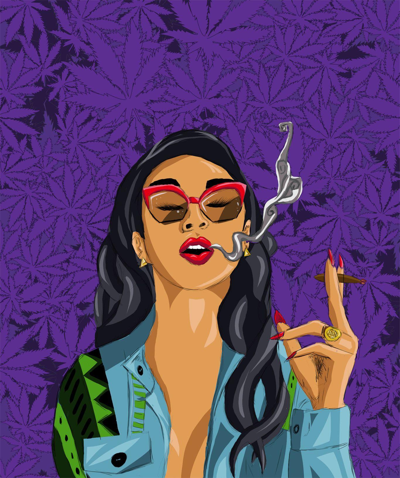 Cartoon Girl Smoking Wallpapers - Top Free Cartoon Girl Smoking Backgrounds  - WallpaperAccess