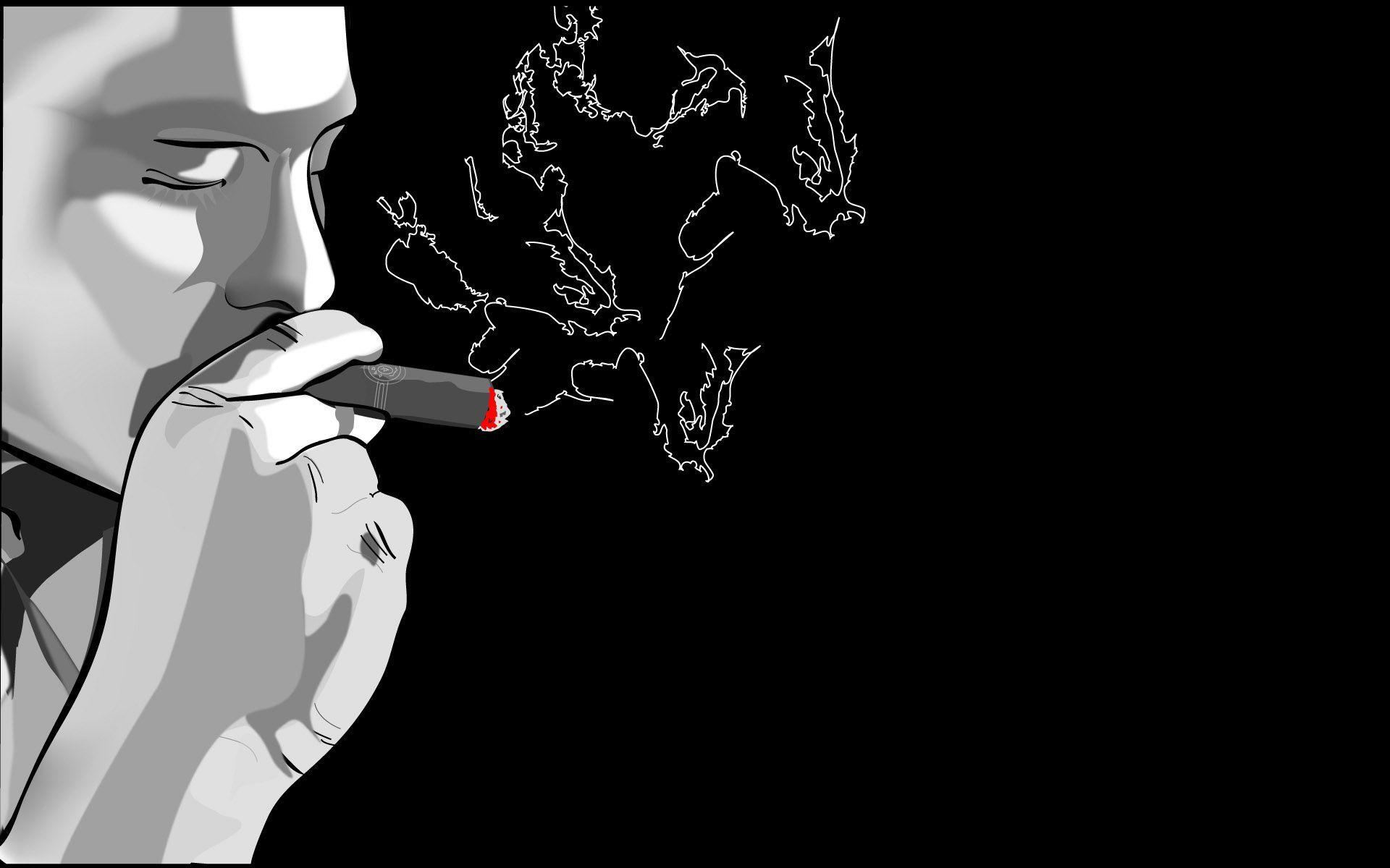 1920x1200 Smoking Wallpaper