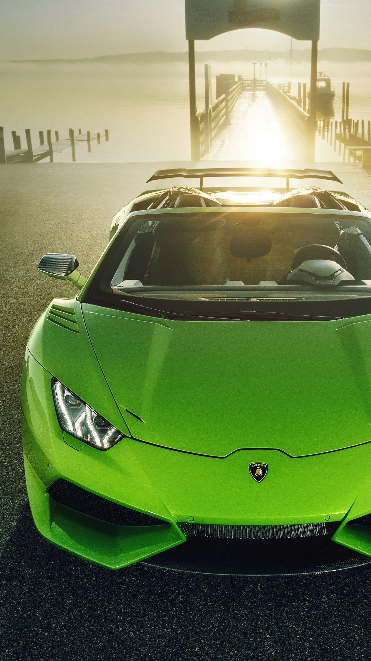 1440x2560 Lamborghini Huracan iPhone X Wallpaper