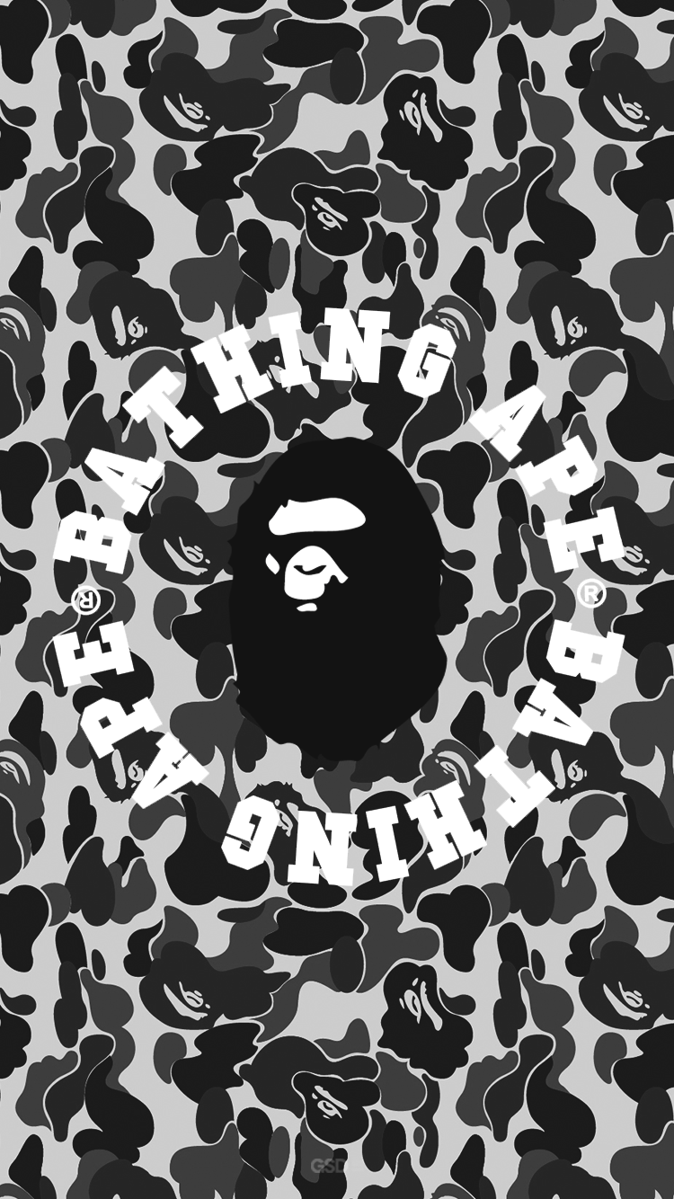 750x1334 Tumblr Bape iPhone Wallpaper