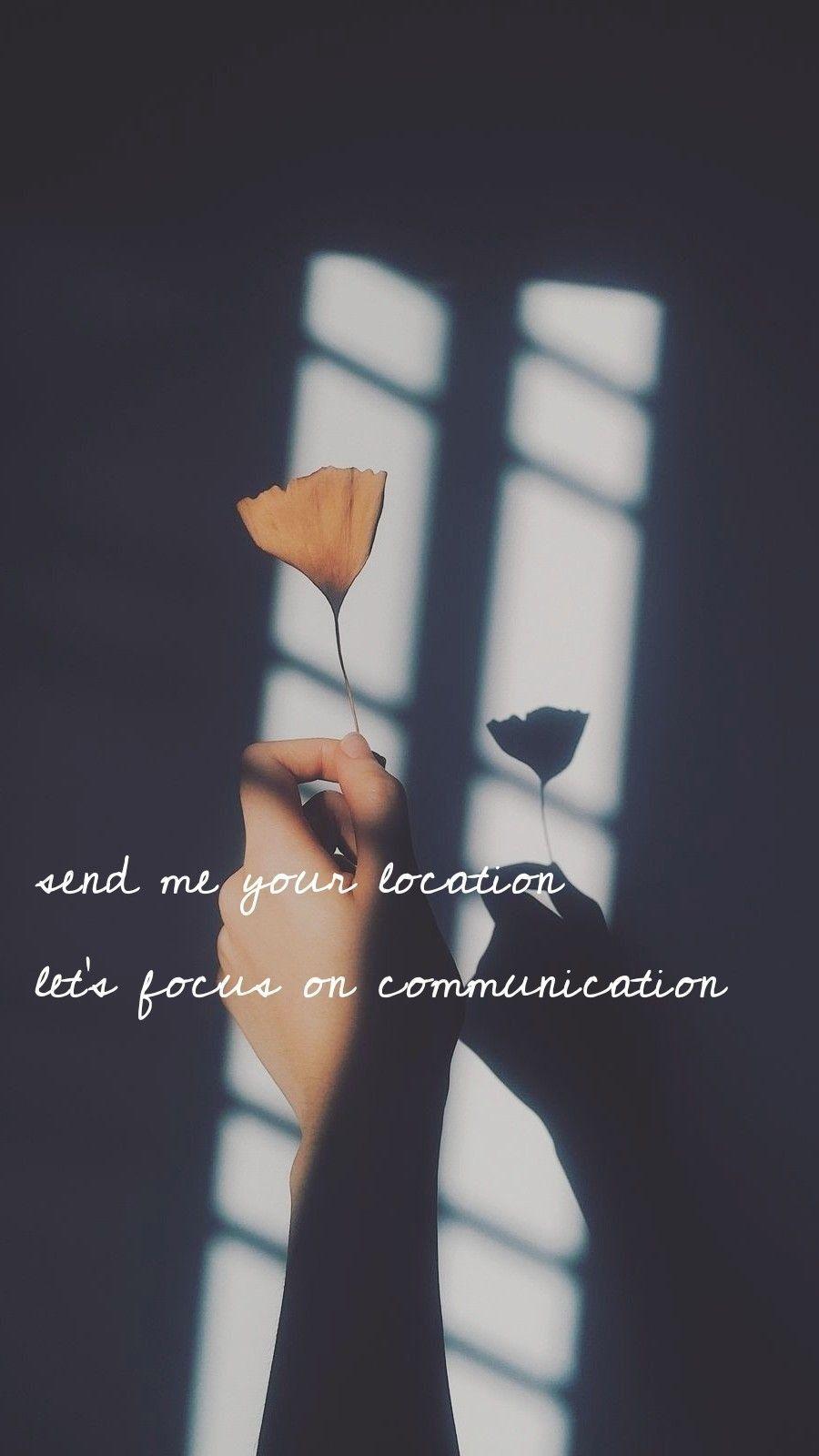 900x1600 Korean Finger Heart Quotes HD Wallpaper