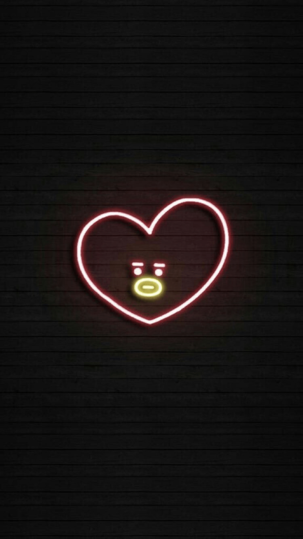 Cute Aesthetic Kpop Heart Wallpaper 