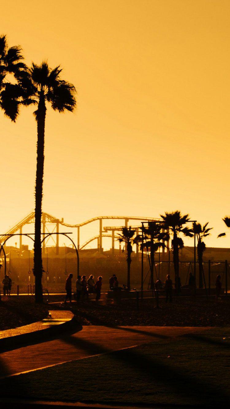 750x1334 Los Angeles Santa Monica iPhone Monica Wallpaper iPhone X HD Wallpaper