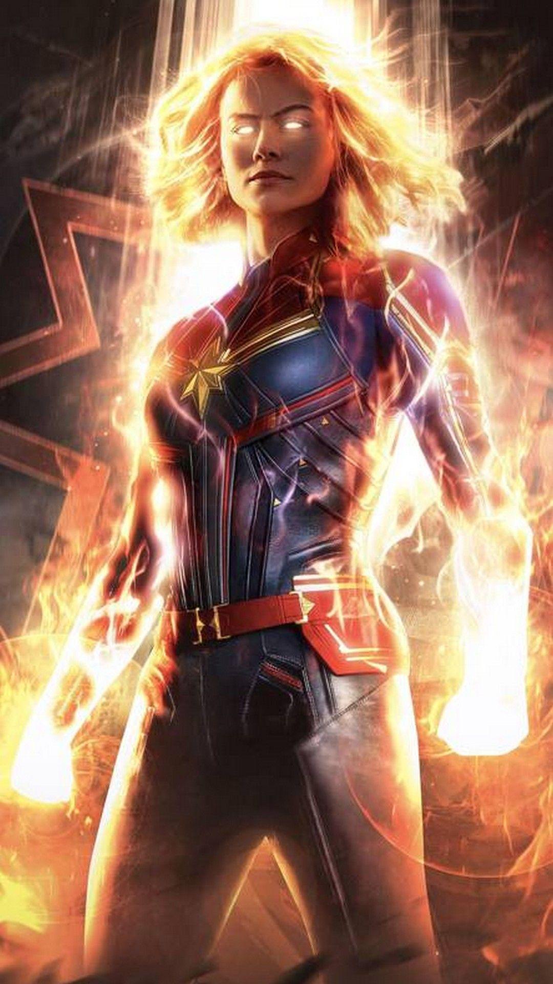 1080x1920 Captain Marvel 2019 Movie Poster Movie Poster Wallpaper HD