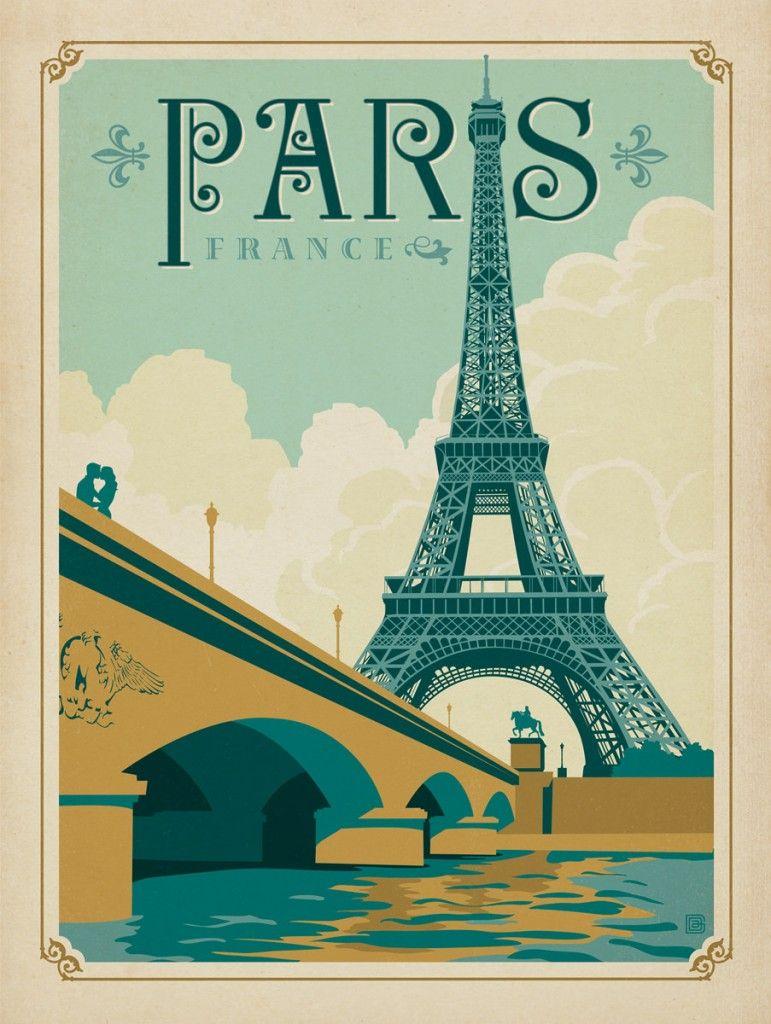 771x1024 vintage Paris posters. Un jour de plus à Paris