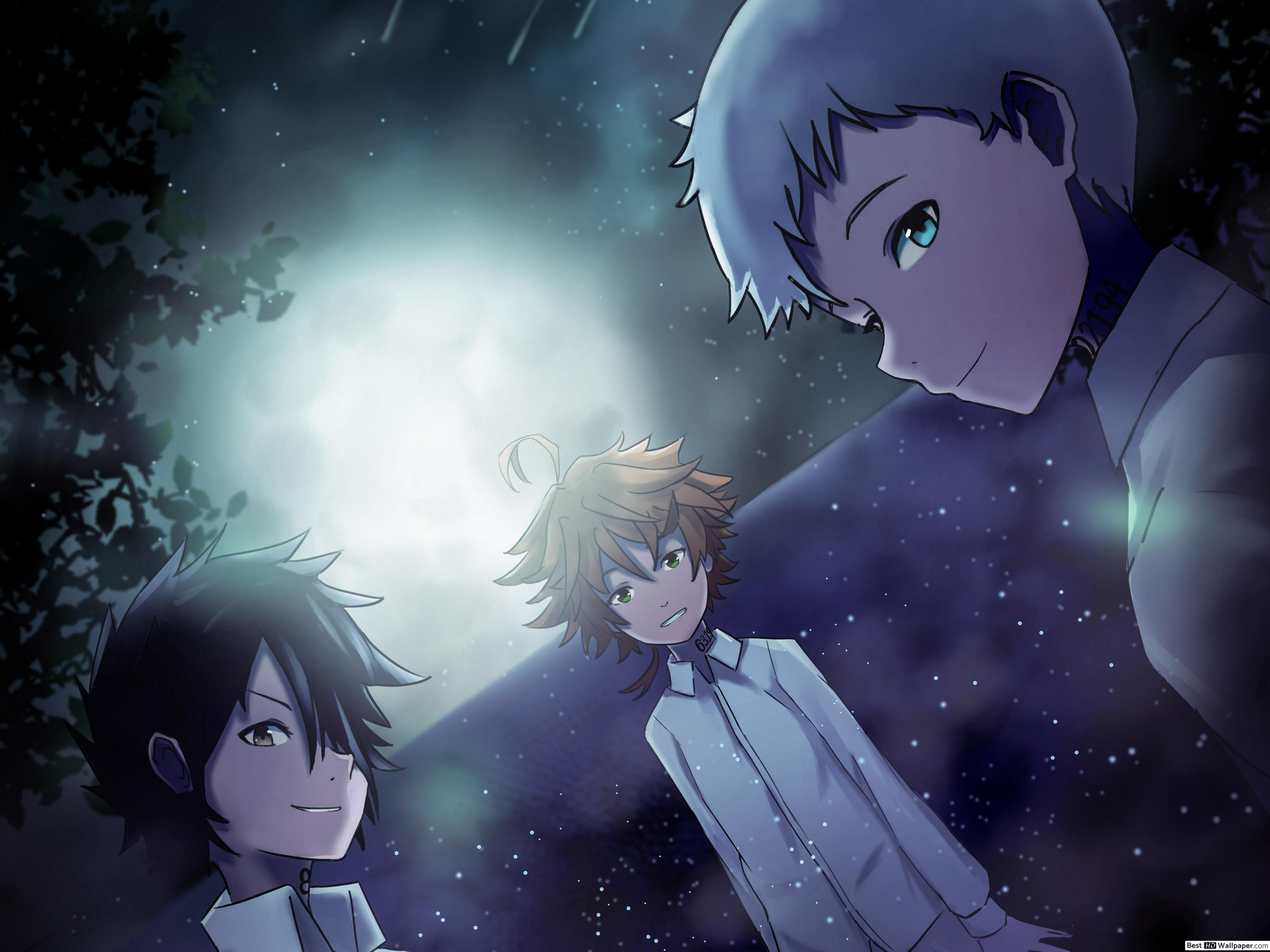 4096x3072 The Promised Neverland, Emma & Norman HD wallpaper download