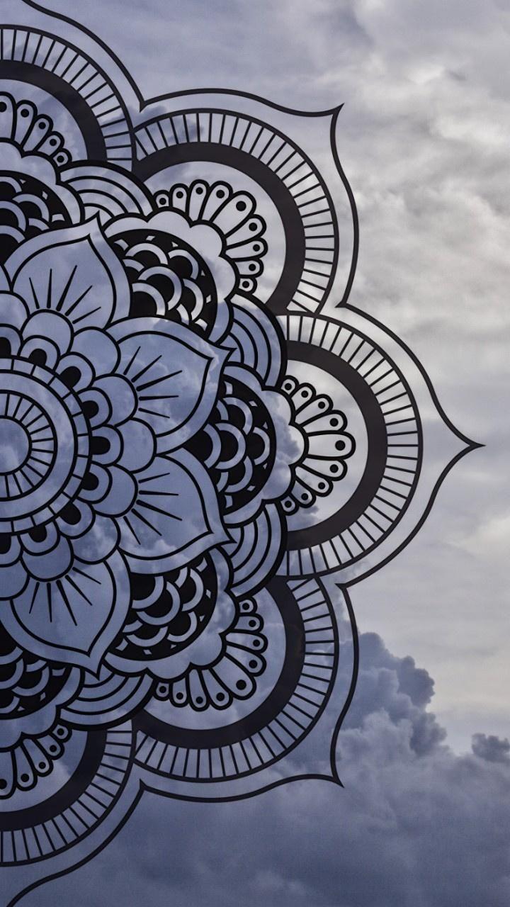 720x1280 Download Mandala wallpaper by Maussk now. Browse millions of popular cielo wallpaper and ringtones. Mandala art lesson, Mandala wallpaper, Mandala design art