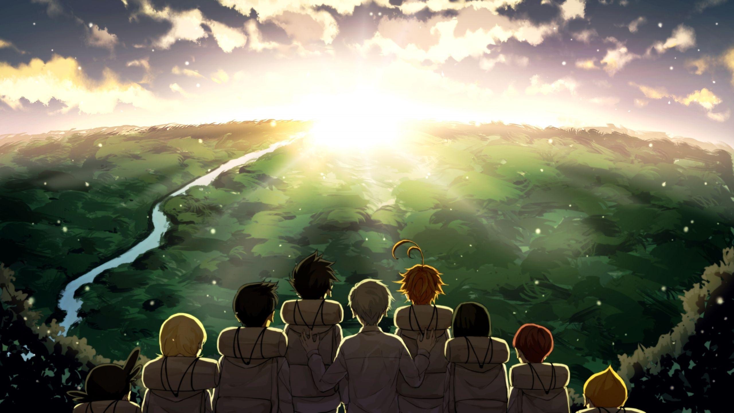 2560x1440 The Promised Neverland Wallpaper