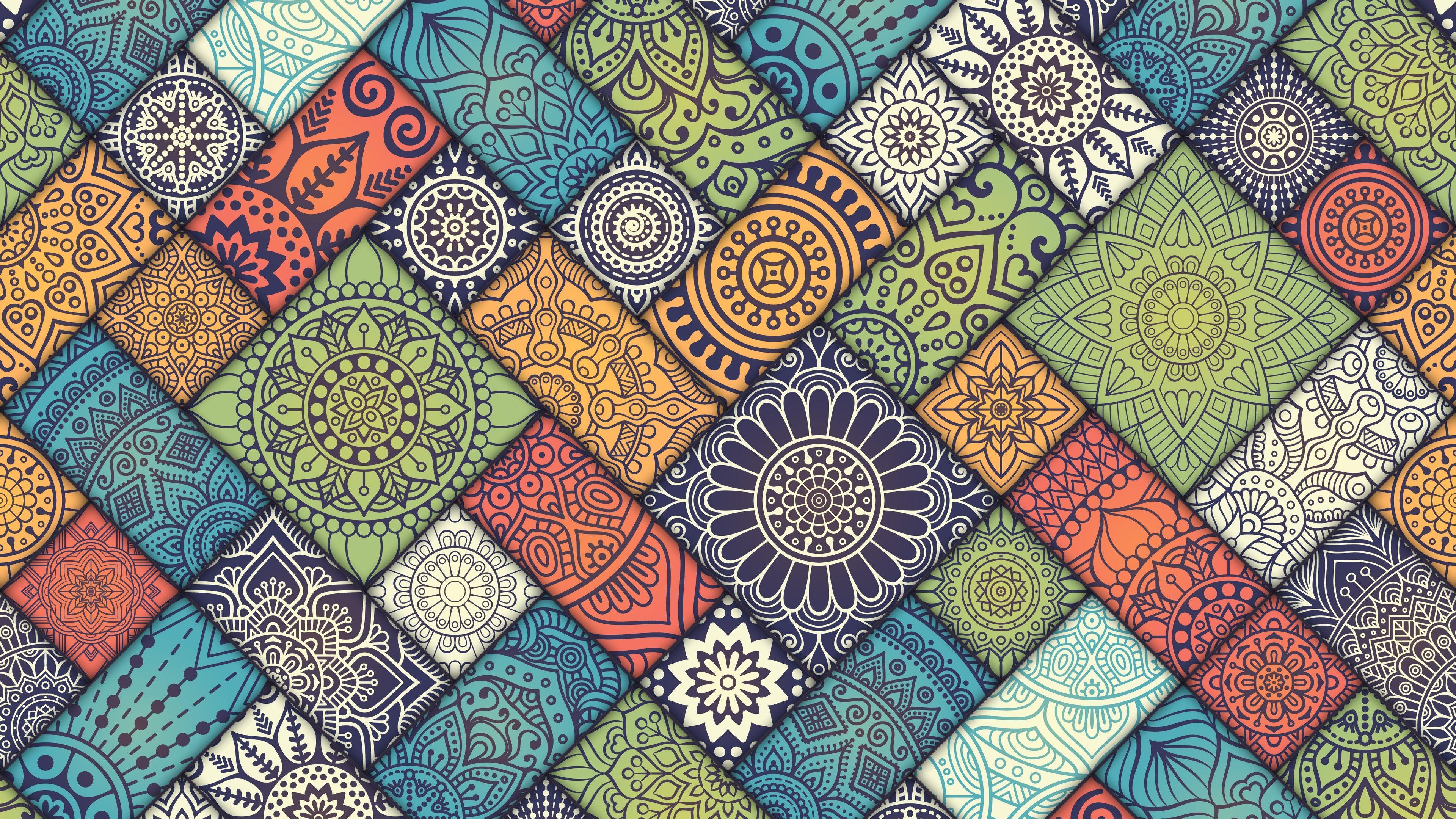 3840x2160 Wallpaper 4k Mandala Pattern Abstract 5k 4k Wallpaper, 5k Wallpaper, Abstract Wallpaper, Digital Art Wallpaper, Hd Wallpaper, Mandala Wallpaper, Pattern Wallpaper