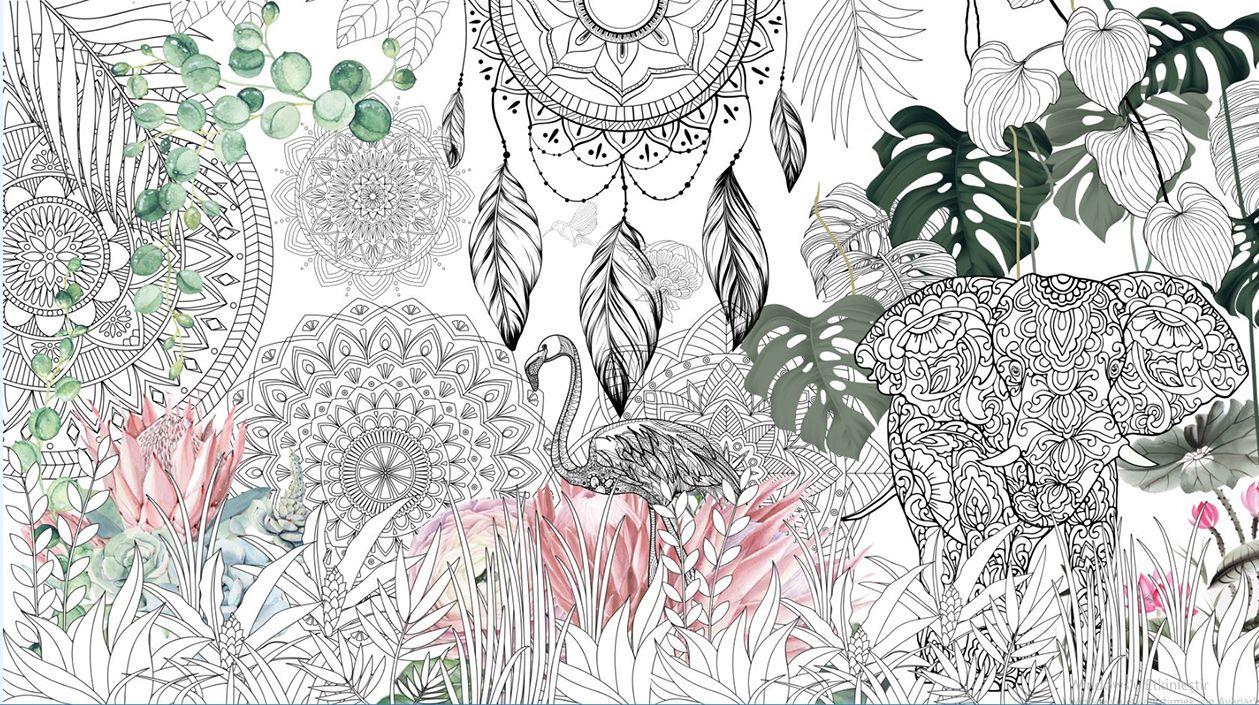 1259x705 MANDALA Wallpaper