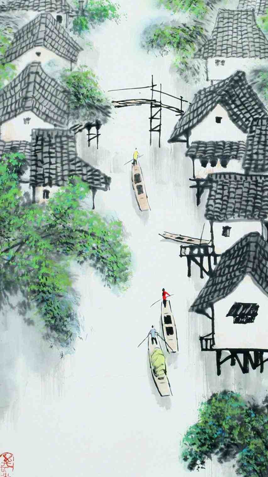 853x1517 mountain asian japanese art mountain chinese painting wallpaper
