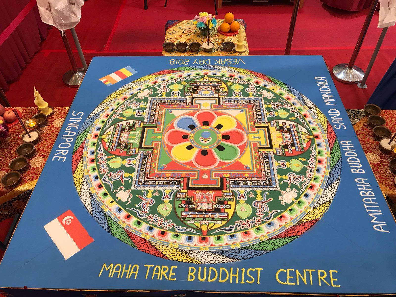 1600x1200 Vesak 2018 Waterloo Street: Amitabha Buddha Sand Mandala Ritual from 19 May to 30 May 2018 Tare Buddhist Centre