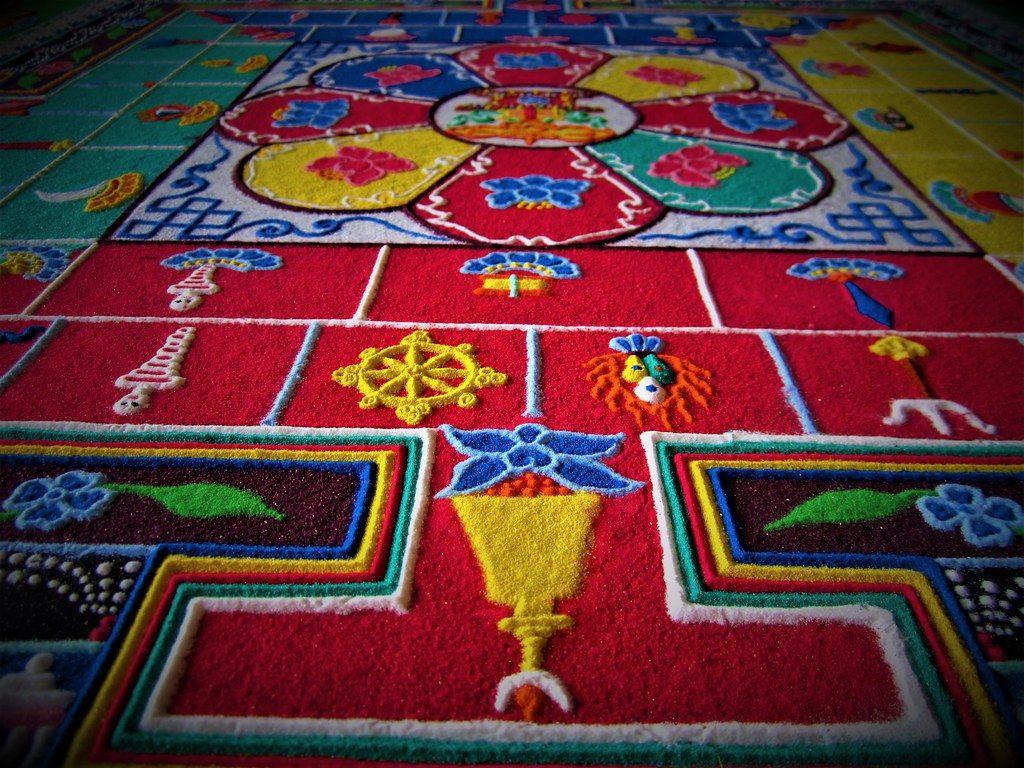 1024x768 Sand mandala