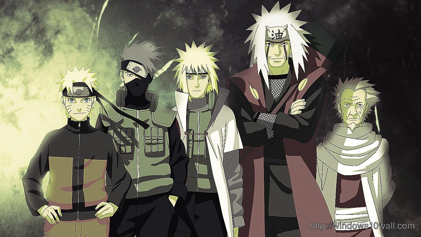 1366x768 Naruto Jiraiya Wallpaper